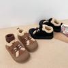 Children's Cotton Shoes 2025 Winter New Boys' Velvet Board Shoes Girls' Warm Two Cotton Shoes Soft-soled Baby Birkenstocks