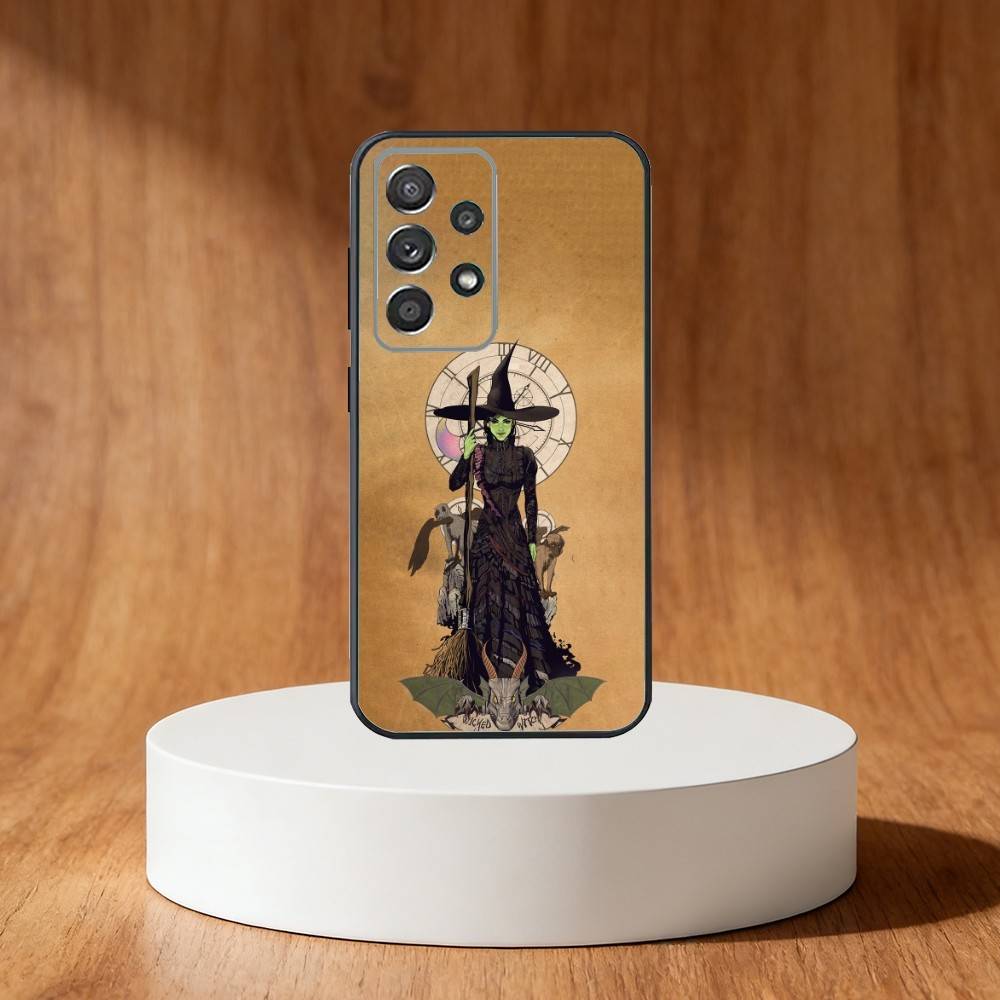 

W-Wicked Musical Phone Case For Samsung S25,S24,S21,S22,S23,S30,Ultra,S20,Plus,Fe,Note,10,9,5G Black Cover Samsung S20lite5G