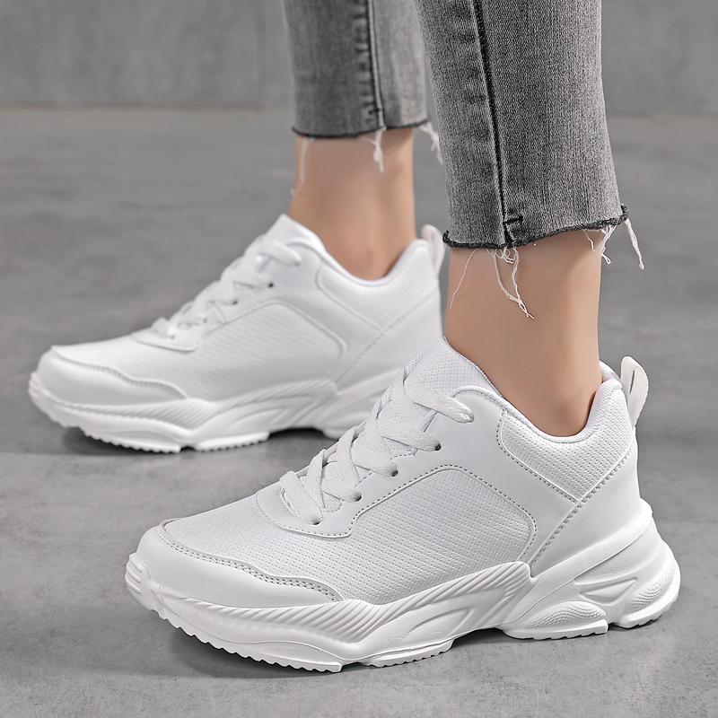 Women Sneakers Shoes Fashion Women Platform Tennis Shoes High Quality Women Walking Flats Shoes Plus Size Zapatillas Mujer