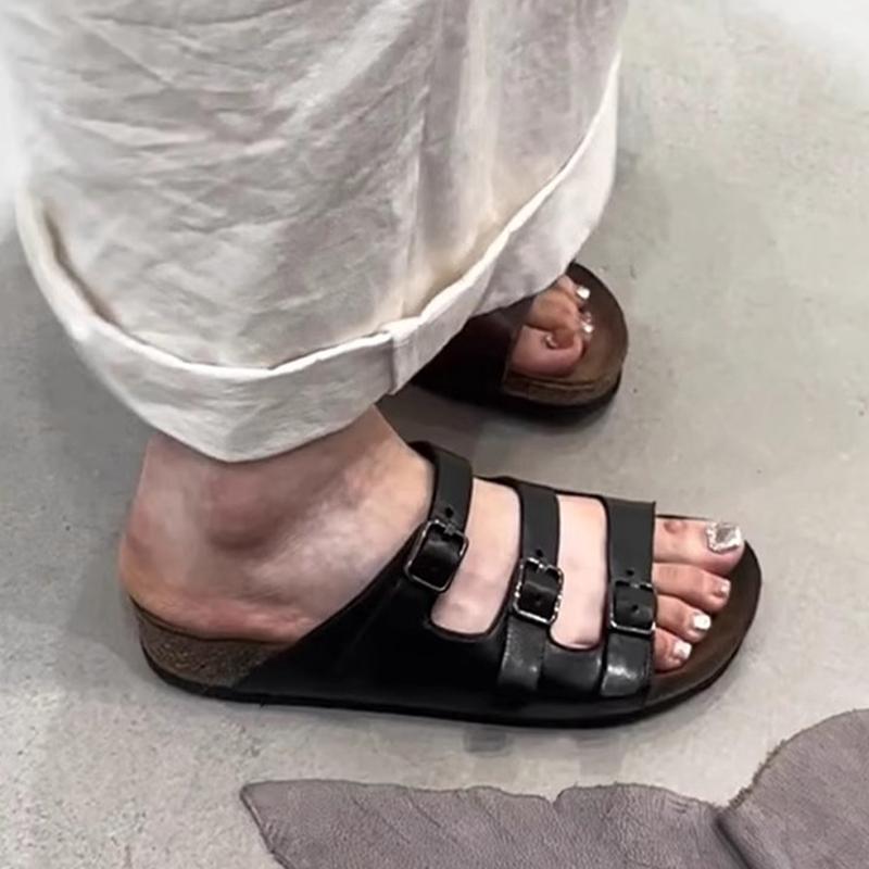 Fashion Women Slippers Flats New Fashion Shoes Dress Designer Woman's Sandals 2025 Summer Walking Cozy Slides Luxury Sandalias De Mujer