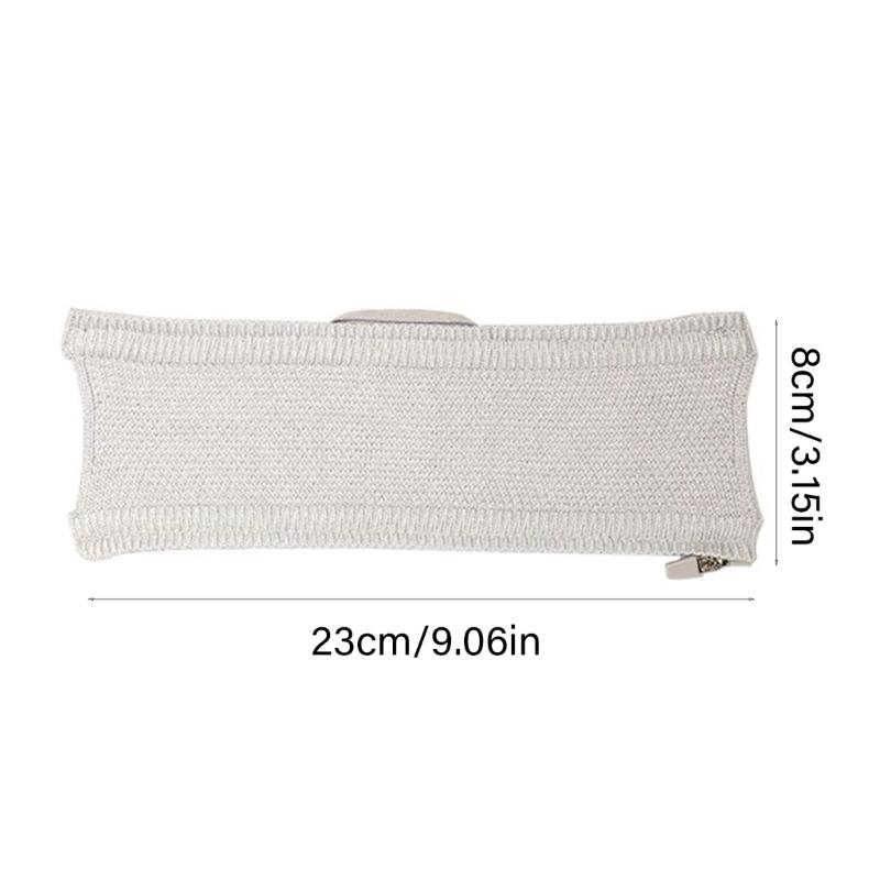 Soft Knit Headband Sleeve Protectors for PXC550 PXC480 MB660 Earphone Headbeam Cover Ensuring Long Last Durability