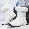 Herren Hohe Schneestiefel Winter Neue Herrenschuhe Dicksohlige Schuhe für Herren Warme Schneestiefel Outdoor Plüsch Wasserdicht Arbeitsstiefel