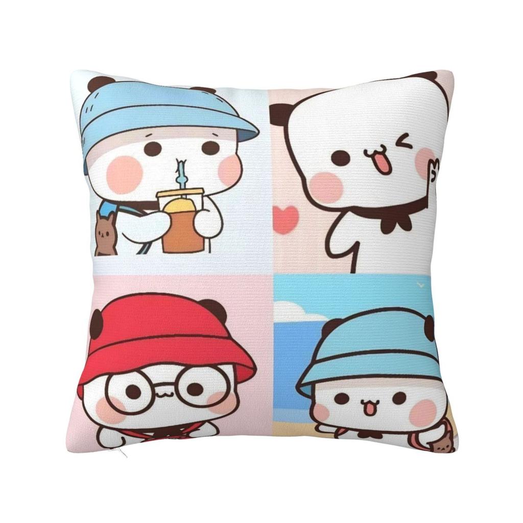 Bubu Dudu Cute Cartoon Bear Character Pillow Cover Kawaii Panda Pillow Case Cushion Cover Pillowcases For Party Home Decor