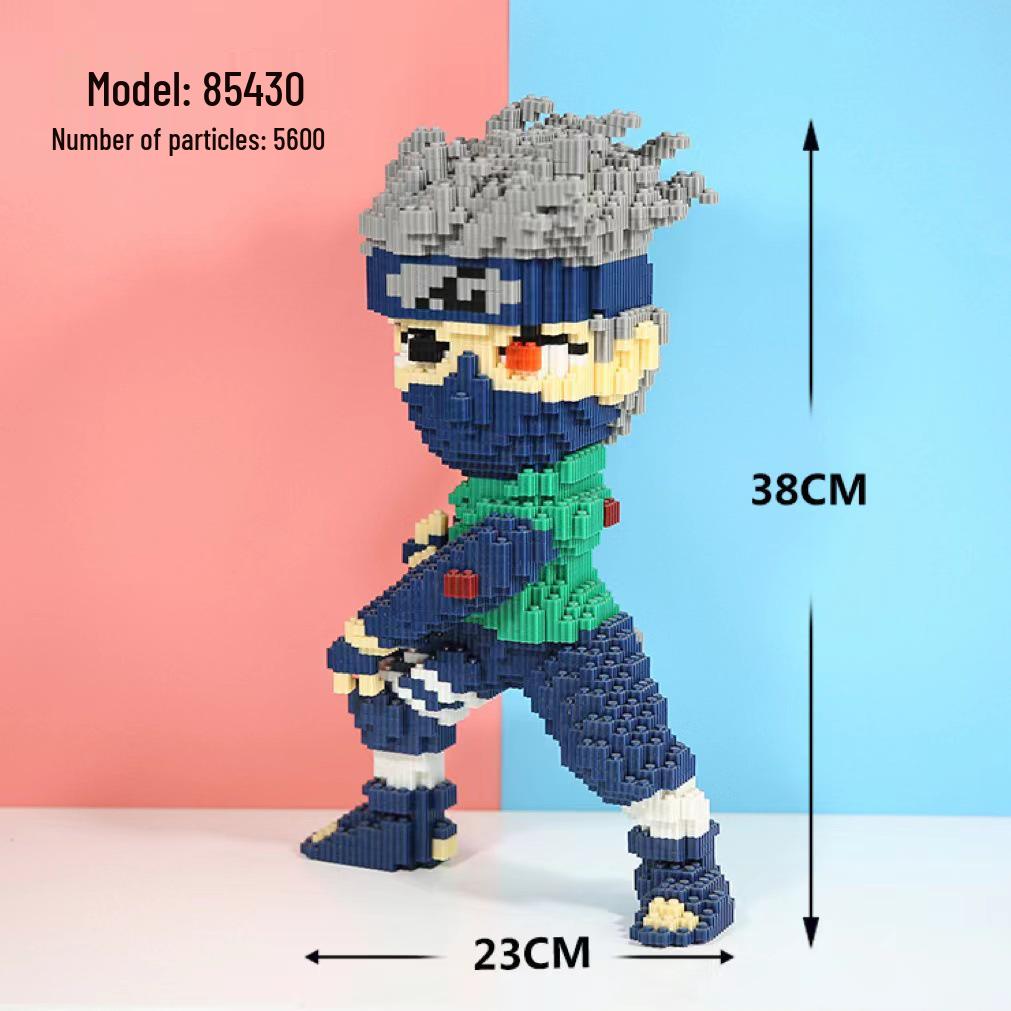 Girls' Compatible Lego: Violent Bear Building Block Series - Educational Micro-Block Interlocking Toys & Gifts