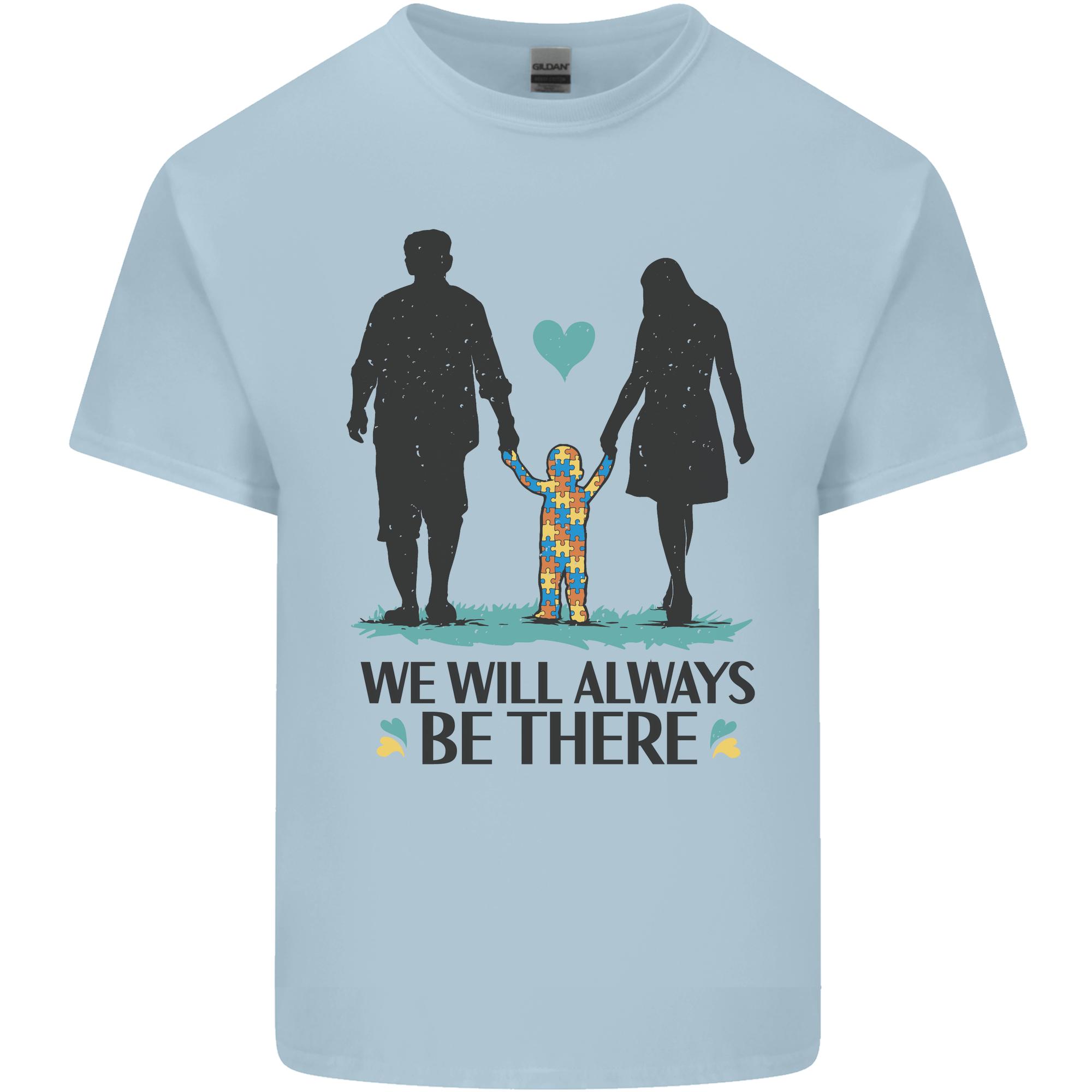 Autism We Will Always Be There Autistic Unisexs Light Cotton TShirt S