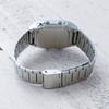 Casio YOUTH serie-metal lille firkant, retro gade lille sølvklump, vandtæt forretning, kvarts urværk, rustfrit stålrem, DB-360-1A