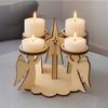 Advent Candle Holders Christian Decoration Votive Candle Holders,Tealight Holders for Christmas Table Centerpieces