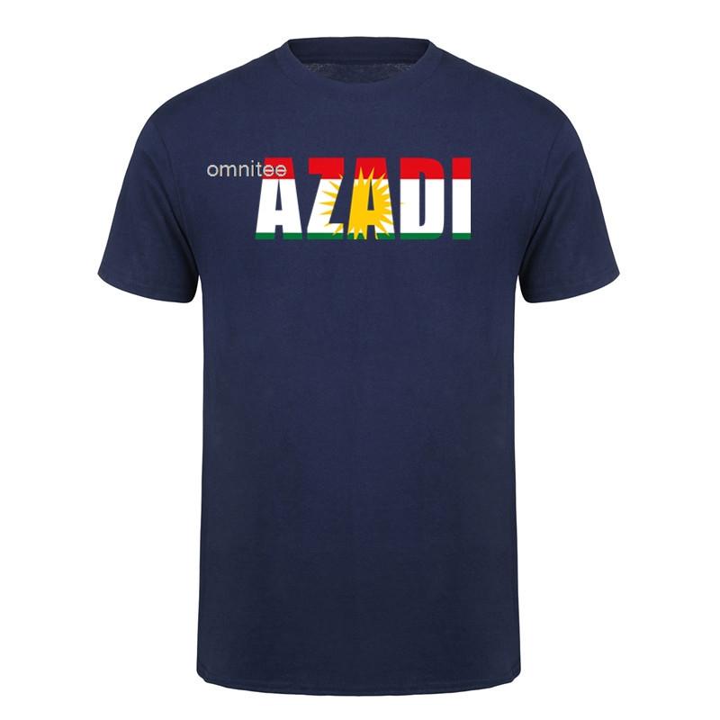 T-shirts Graphiques Drôles Kurdistan Kurde Coton Streetwear Manches Courtes Montagnes du Kurdistan Kurdes T-shirt Unisexe Vêtements HJ048
