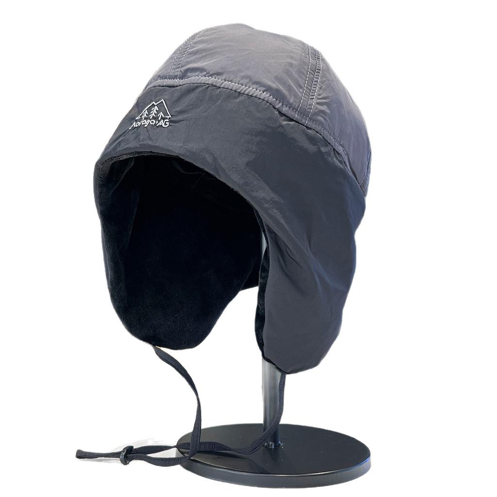 Helmets can be worn, light Lei Feng hats, women's autumn and winter down warm ear protectors, Northeast wind and cold ski caps