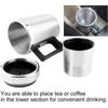 12V 24V DC Car Cup 300ml Electric Heating Cooling Kettle Safe Removable USB Travel Mug with Temperature Control