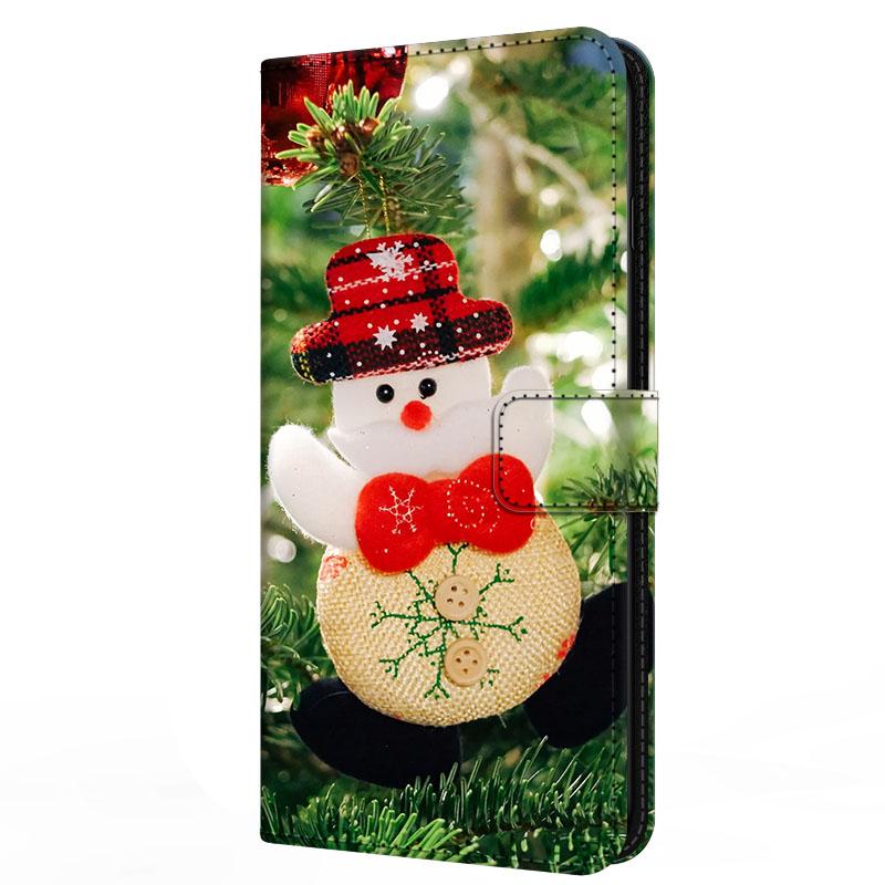 Leather Case For Honor 300 Honor300 Ultra Card Stand Book Cover For Magnetic Wallet Phone Bumper Merry Christmas Shell Flip Para