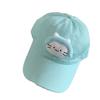 Korean Style Plush Doll Baseball Cap Solid Color Peaked Cap Fashion Earphone Cat Sun Hat  Men