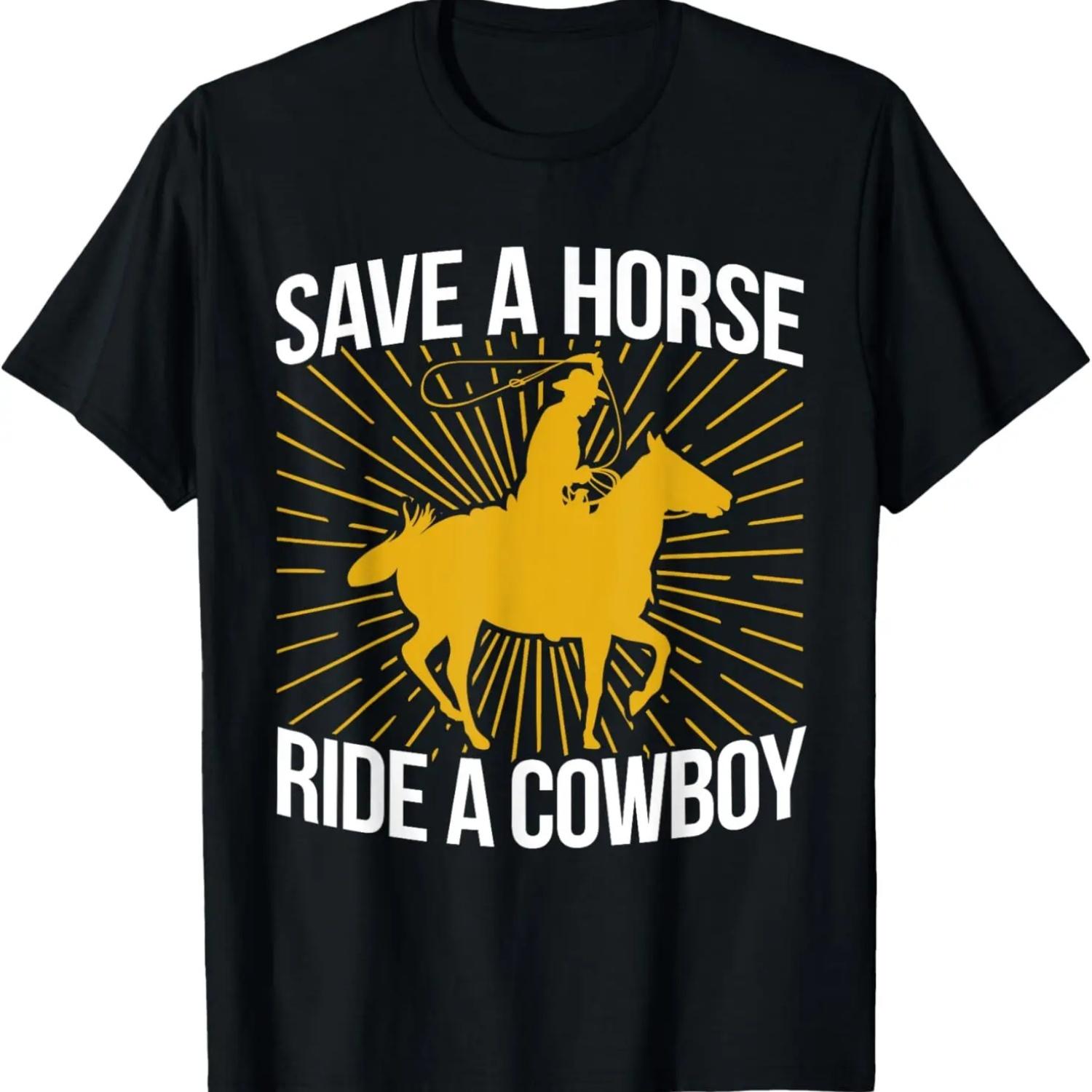 Retro Vintage Horse Racing Barrel Racer Horse Riding Expert T-Shirt S