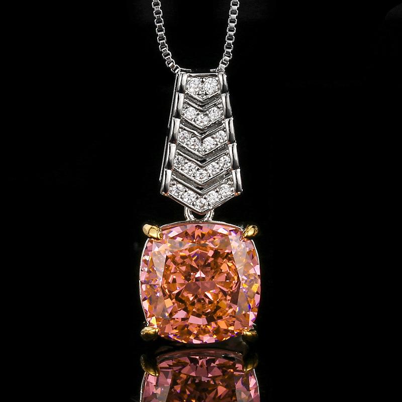 Schmuck Eisblumen-Schliff Kupfer eingelegt Papalacha Leichter Luxus Schmuckset Weiblich 12 * 12 * 10 * 10