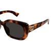 Gucci Cat Eye Sunglasses With Logo On The Temples Women Sunglasses Havana GG1979SK002