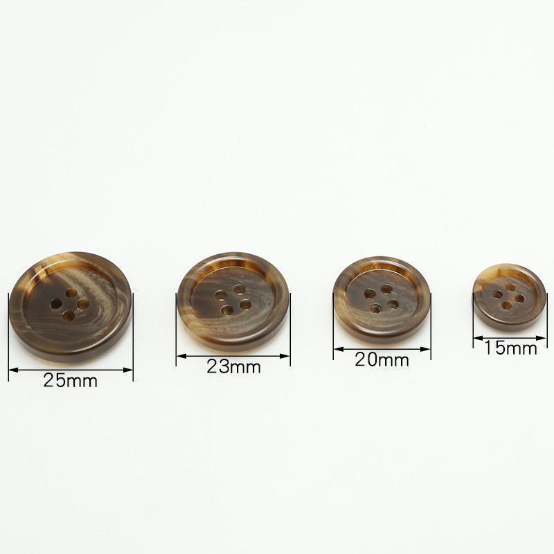 Resin Matte Double-Sided Button Wool Trench Coat and Suit Trousers.