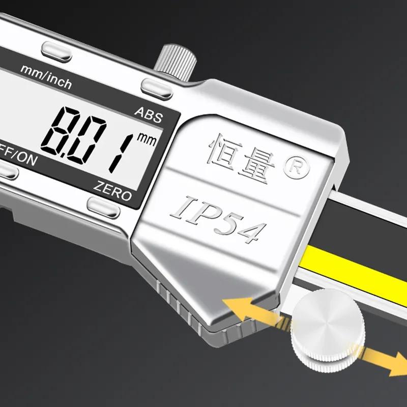 Premium External Groove Tip Digital Caliper Brake Disc Wear Measurement Tool Brake Pad Thickness Measurement Vernier Caliper
