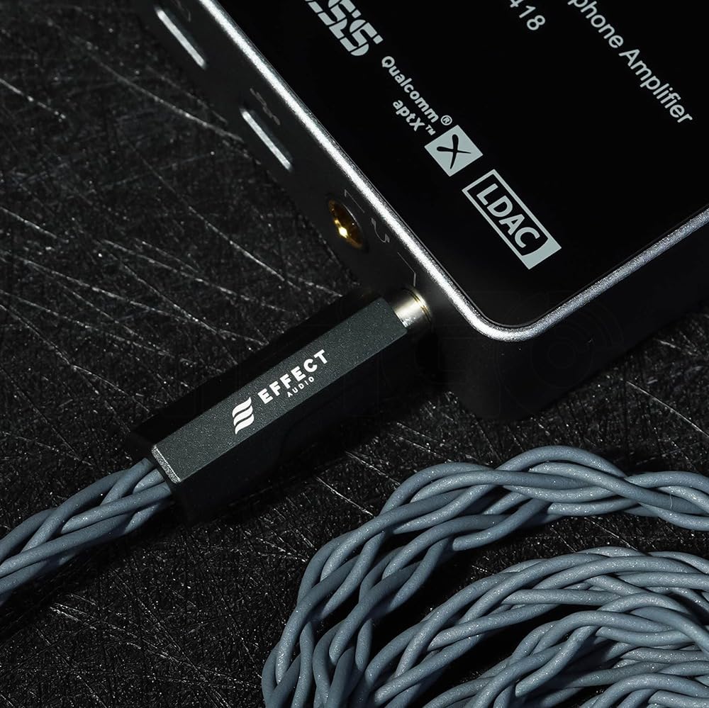 HiFiGo Effect Audio Signature Series II Eros S II IEM HiFi Audiophile Wired Litz Earphone Designed with Litz and Pure Silver Cores 8-Wire Cable,