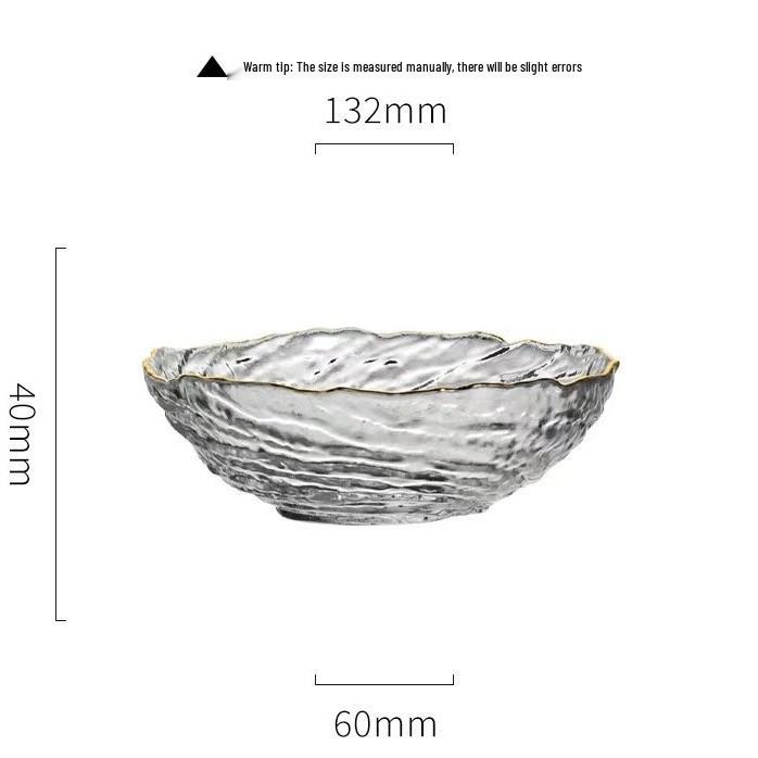 Canghai Glass Bowls & Plates: Luxury Soup, Dessert, Salad, Snack, & Fruit Bowls and Plates.