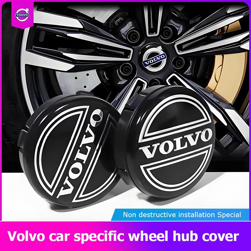 63/65MM Car Logo Wheel Center Cover Hub Cap Accessories For Volvo ES90 EC40 EX40 EM90 XC90 V90 V60 XC60 V40 S80 S60 S90 C40 XC40