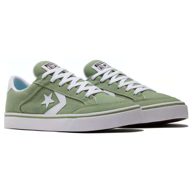 Converse Tobin non-slip and wear-resistant lightweight low-top board shoes unisex green and white