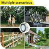 1Pcs 80M Double-Sided Reflective Bird Repellent Tape Holographic Scare Ribbon Laser Deterrent for Pigeon Fox Bird Control Garden
