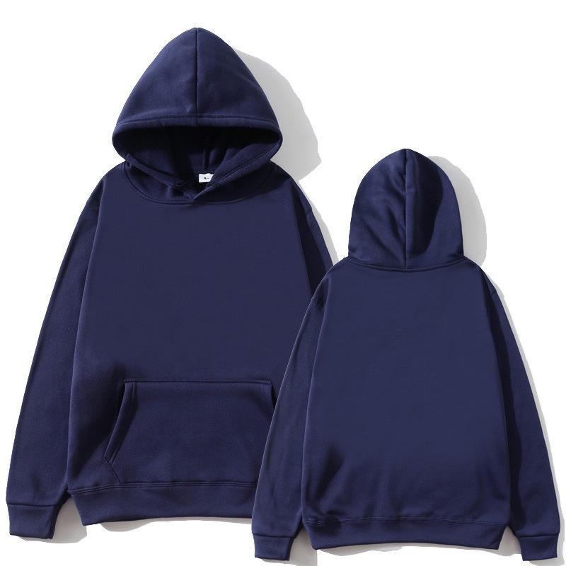 Hoodies Sweatshirts Unisex Men's Women's Autumn Winter Versatile Fleece Hoodie Simple