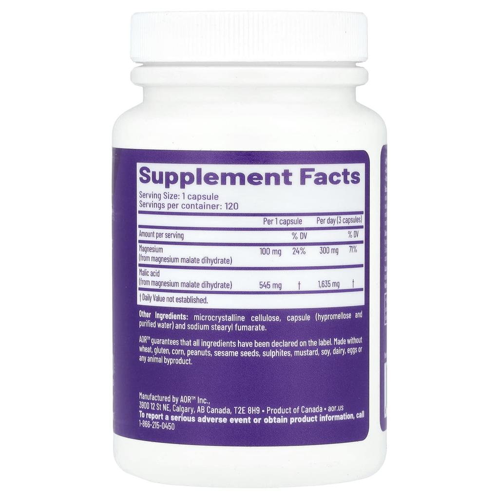 Mag Malate Renew, 120 Veggie Caps