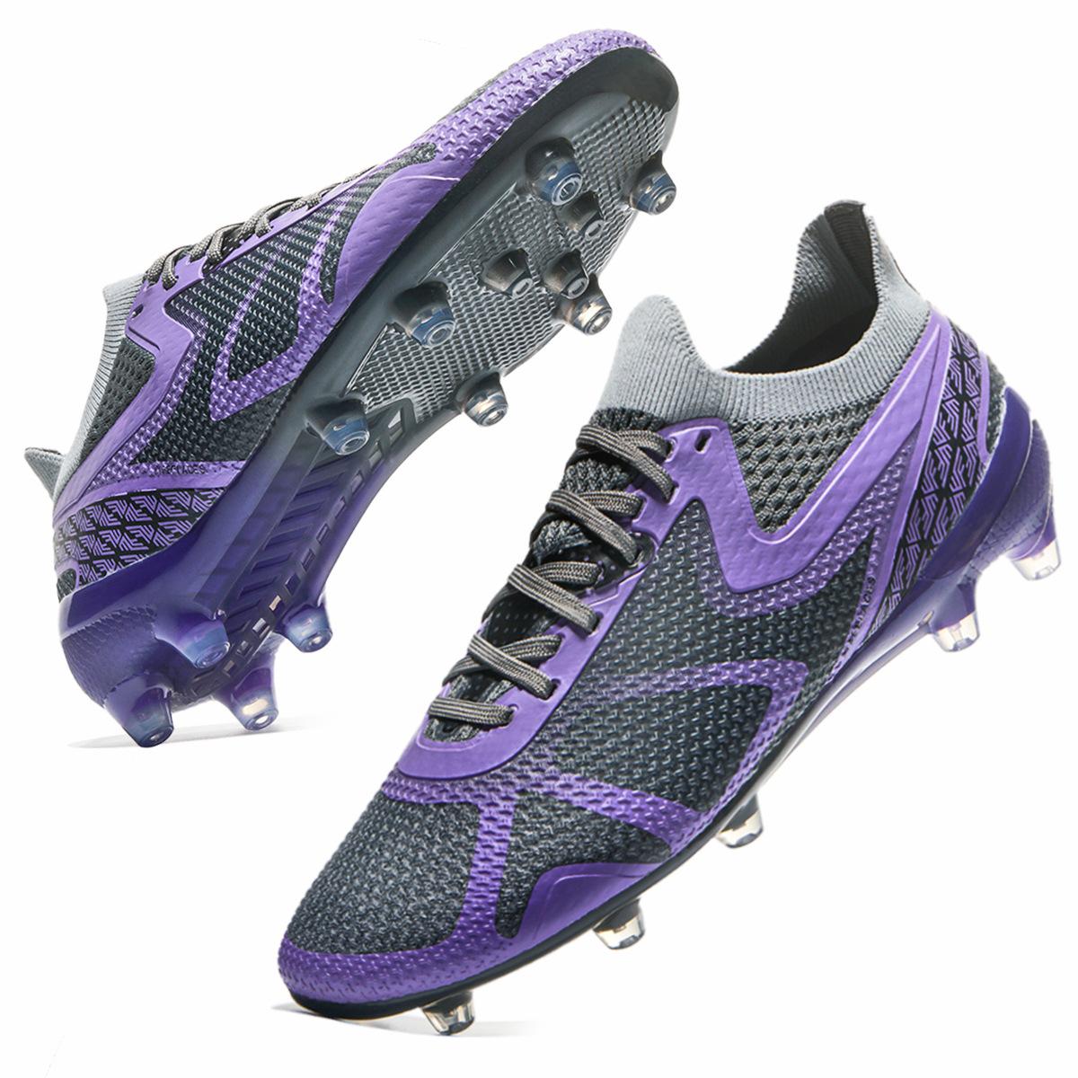 

New children s and women s football shoes, youth long broken nails, non-slip and wear-resistant training competitions, popular football shoes 45