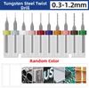 0.2mm Cutting Edge PCB Drill Bits Spiral Groove Design