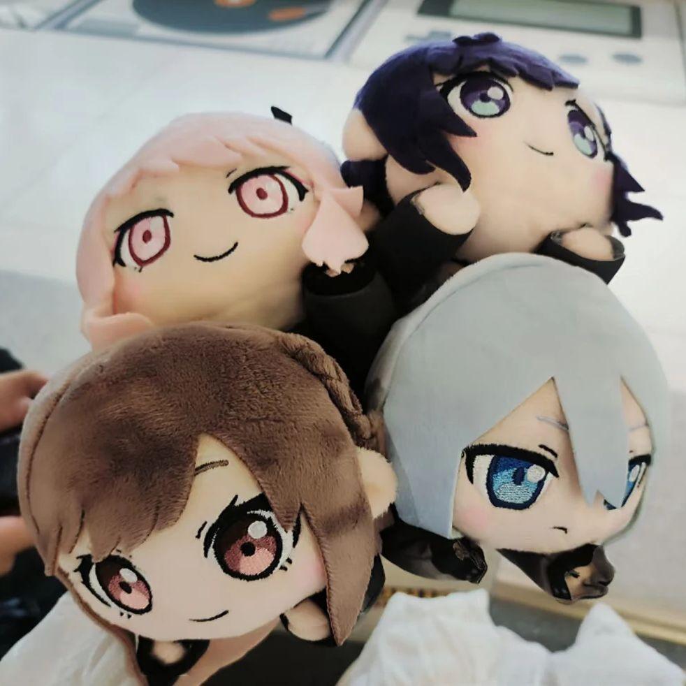 15cm PJSK Kawaii Plush Toys Doll Akiyama Mizuki Project Sekai Yoisaki Kanade Cute Stuffed Plushie Pendant Birthday Gifts