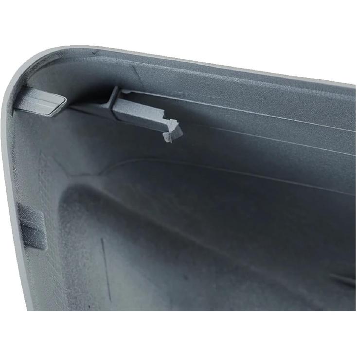 Door Rearview Mirror Cover Caps, Compatible With Volvo XC60 2013-2018 Ice White With Buckle Side Mirrors Housing Frame Cover(1pc Right)