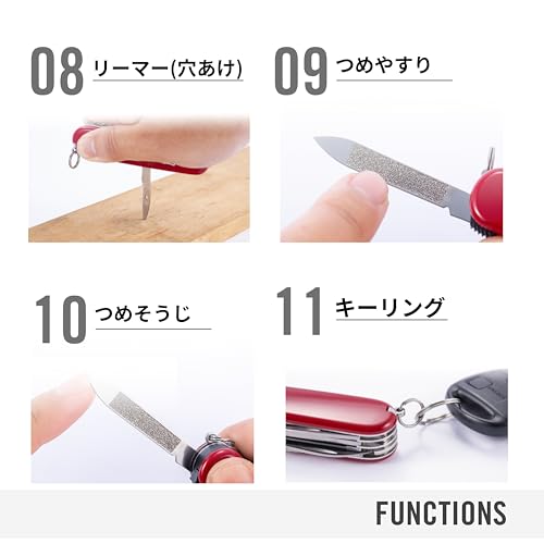 couteau suisse delemont 6 pièces victorinox 2.3801.63