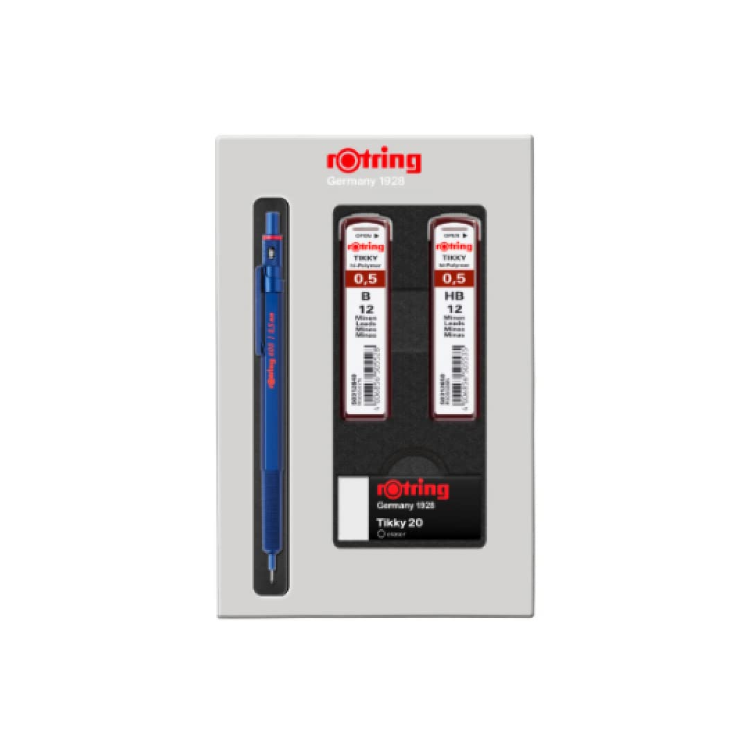 Rotring rotring 600 Mechanical Pencil Gift Set Refill 2139757 Iron Blue 0.5mm