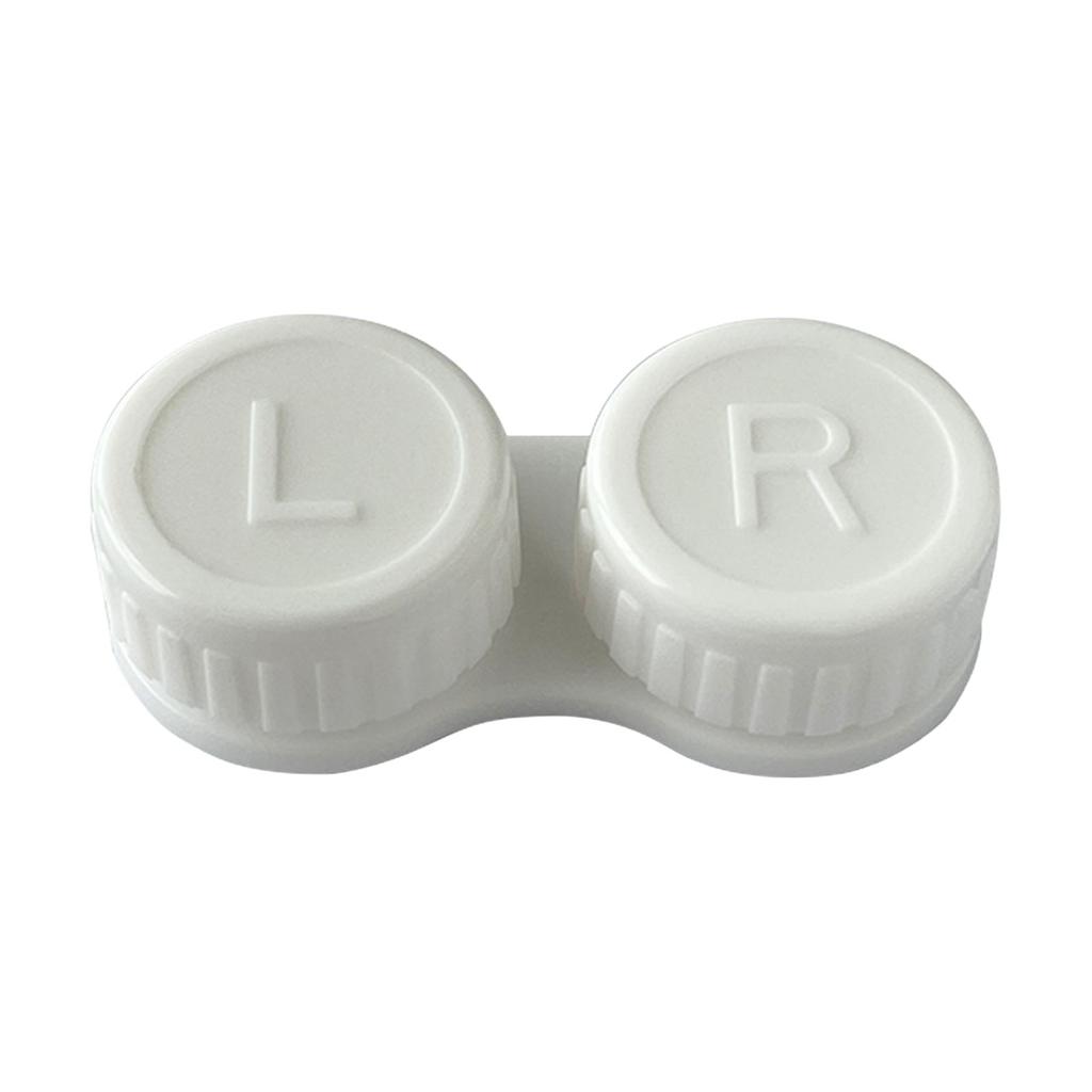Contact Lens Double Storage Case with Leak Proof Design Separate Storage for Daily Use