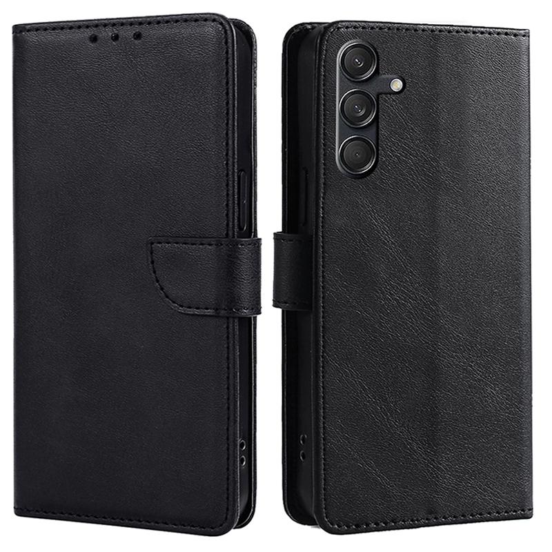 For Samsung Galaxy M55 5G/C55 5G/F55 5G Case Calf Texture Leather Wallet Stand Phone Cover