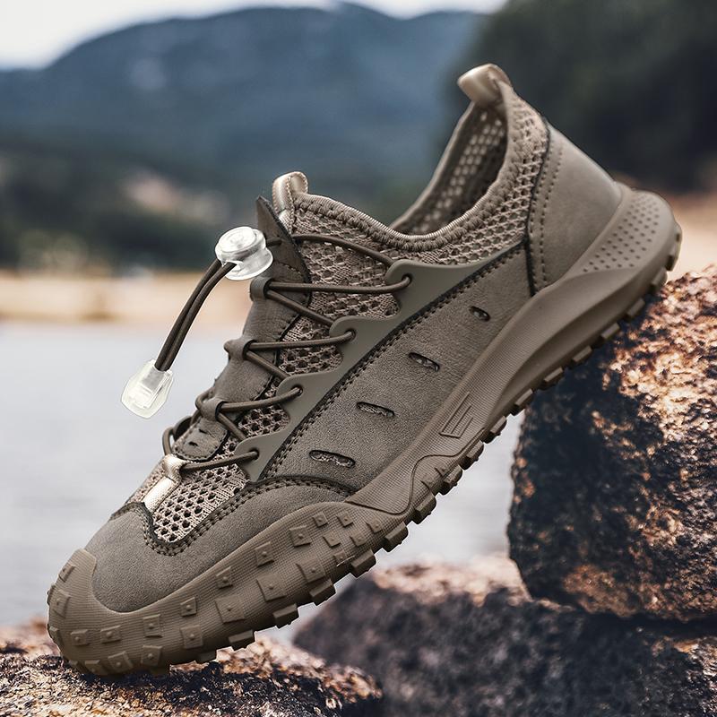 Summer Hiking Shoes Men's Outdoor Trekking Sneakers Breathable Casual Shoes Camping Footwear Man Quick-dry Aqua Fishing Shoes