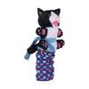 Soft Plush Cat Puppet Wrestler Sturdy Padding Animal Hand Glove Cat Toys Wrestling Glove  Safe Play