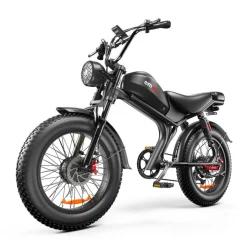 EMOKO C93 2000w motor duplo 48V 23AH bateria de lítio adulto Bicicleta Elétrica pneu gordo 20 polegadas montanha off-road Bicicleta Elétrica