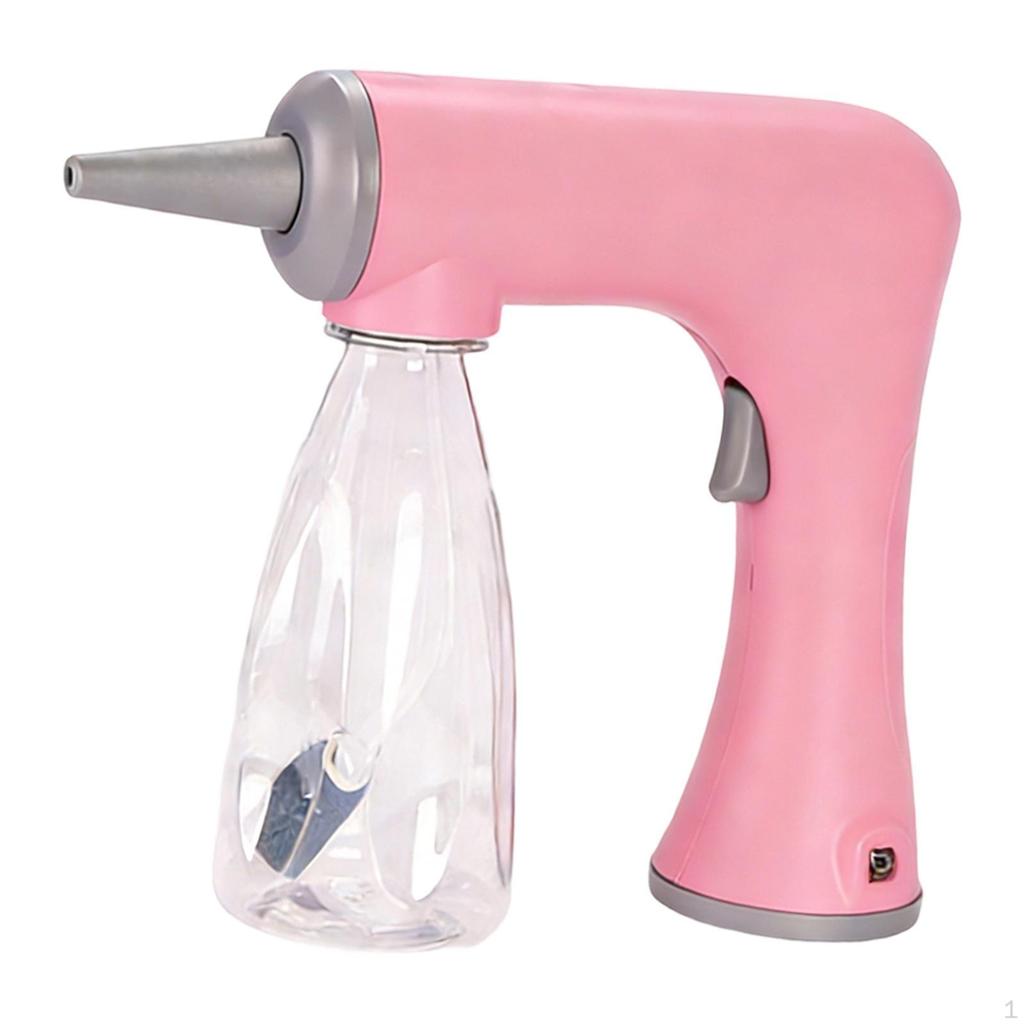Electric Bubble Device Accessory Equipment Gifts Rechargable with Bottle Hairdressing Styling Tool