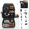 Hairdresser Backpack Accessories Bag Roomy Black Satchel