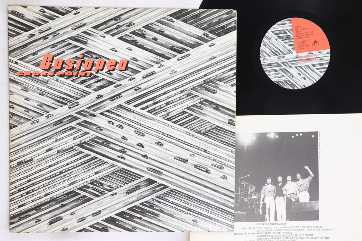 

LP Record CASIOPEA - Cross Point ALR28029 ALFA 1981 Japan Jazz Used
