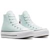 Converse  Chuck Taylor All Star Lift Platform High Chance Of Rain Women Sneakers Blue White A06138C