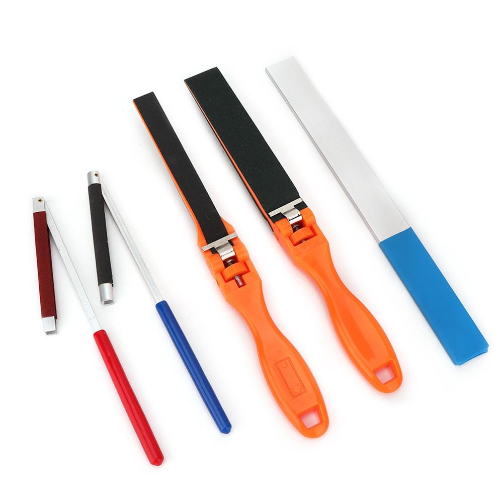 5pcs Flat Design Jewelry Polishing Tool Semicircle Shape Sandpaper Stick Craft Projects