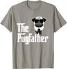 Lustiger Mopsbesitzer Der Mopsvater Vater Geschenk Hundeliebhaber Besitzer T-Shirt Vatertagsgeschenk Herren T-Shirts Herrenbekleidung Lässig Baumwolle