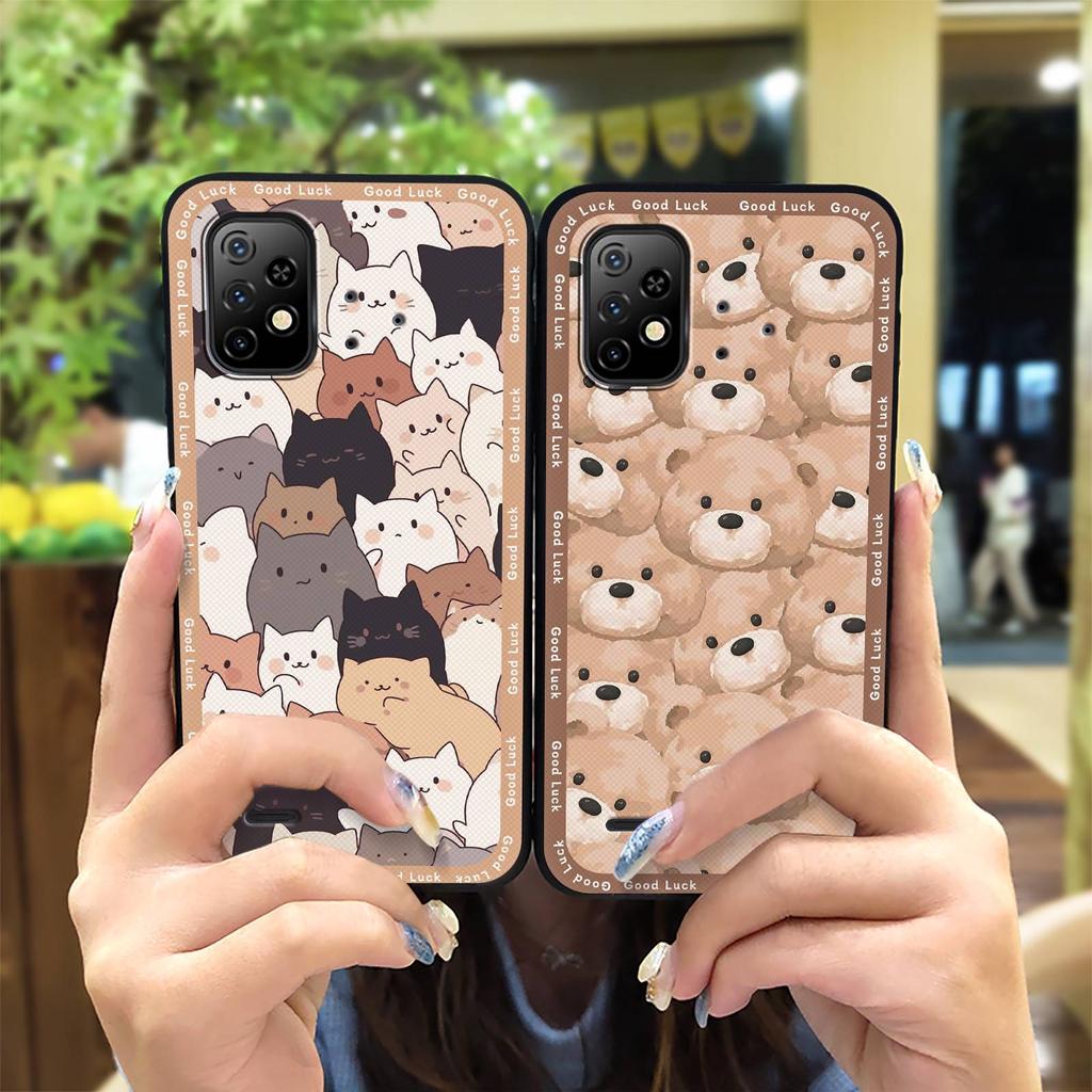 Cute Durable Phone Case For UMIDIGI Bison X10 Silicone Dirt-resistant TPU Cartoon Anti-knock Soft Case Protective Cover
