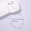 304 Stainless Steel Titanium Necklace - Elegant Clavicle Chain with Light Luxury Design