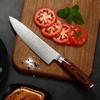 Japanese Damascus Chef Knife 7.5Inch- VG10 Steel, Ergonomic Pakkawood Handle, Professional Kitchen Knife for Meat & Vegetable Cu
