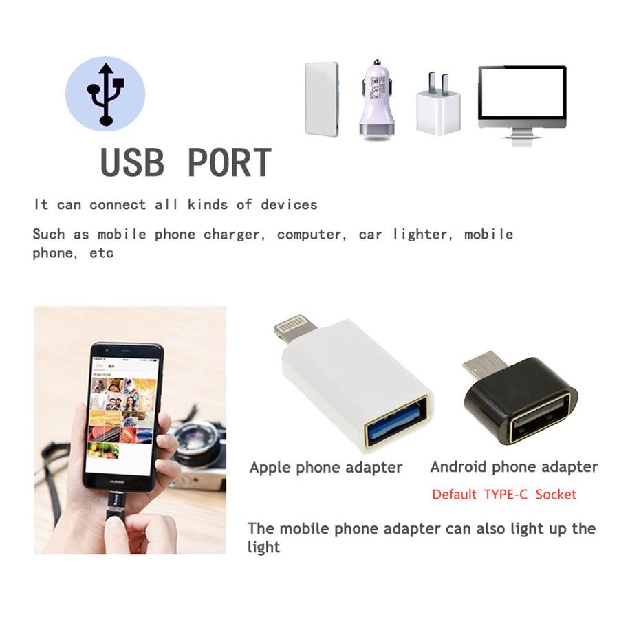 Sunset Projector Usb Led Decorative Light With Mobile Phone Adapter For Tiktok
