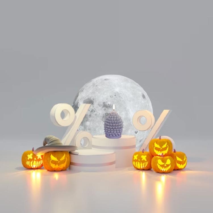 Christmas Tree Candle Silicone Molds for Handmade Candle Soap Home Decoration Chocolate Fondant Mould for Making Candy